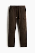 Brown pants on a white background