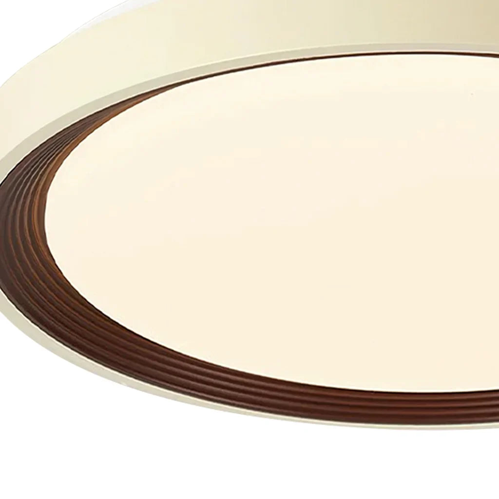 Amara Nordic Round Cream White Ceiling Light