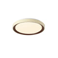 Amara Nordic Round Cream White Ceiling Light