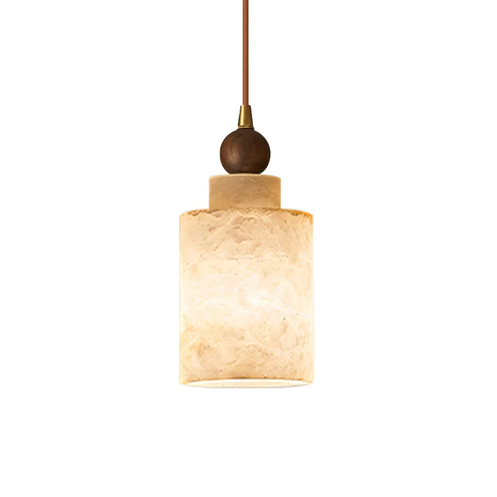 Calix Minimalist Marble LED Pendant Light
