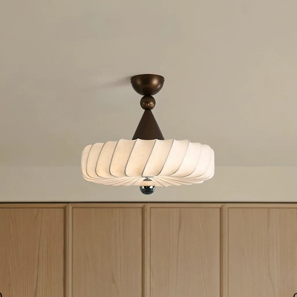 Elric Wabi-Sabi Scallop Ceiling Light
