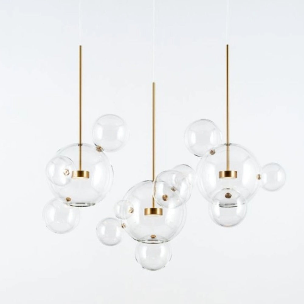 Laura Modern Bubble Glass Pendant Light