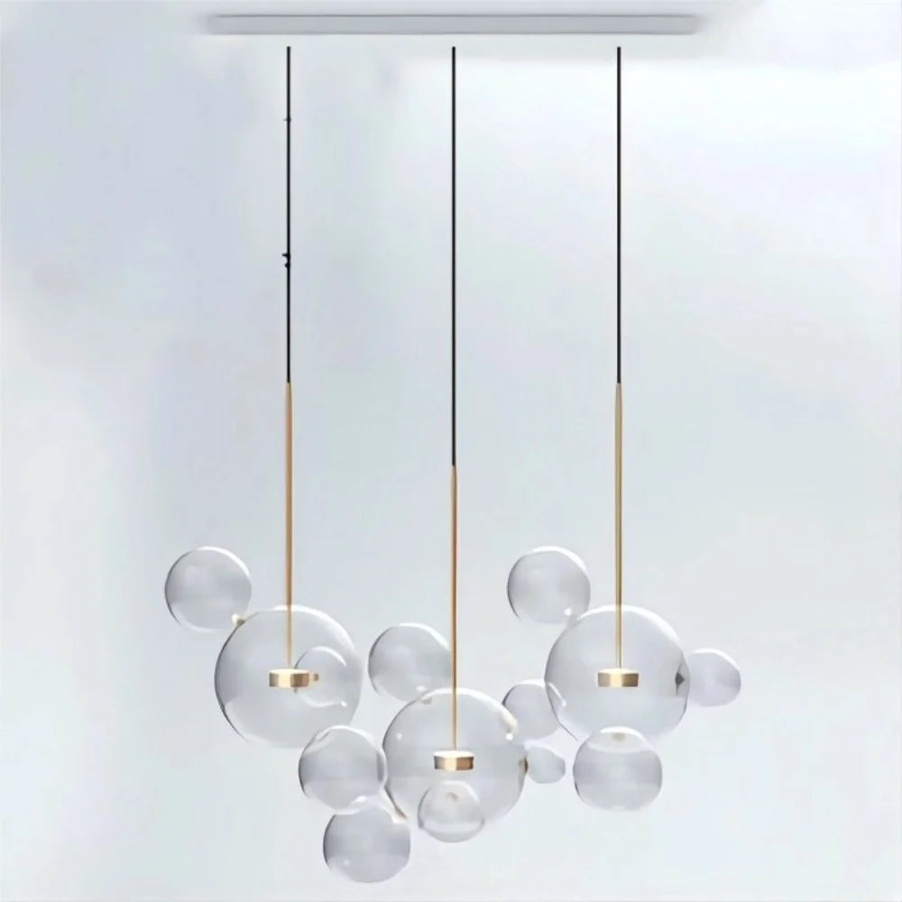 Laura Modern Bubble Glass Pendant Light