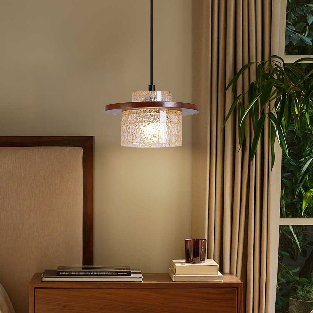 Ursula Retro Cylinder Resin Pendant Light