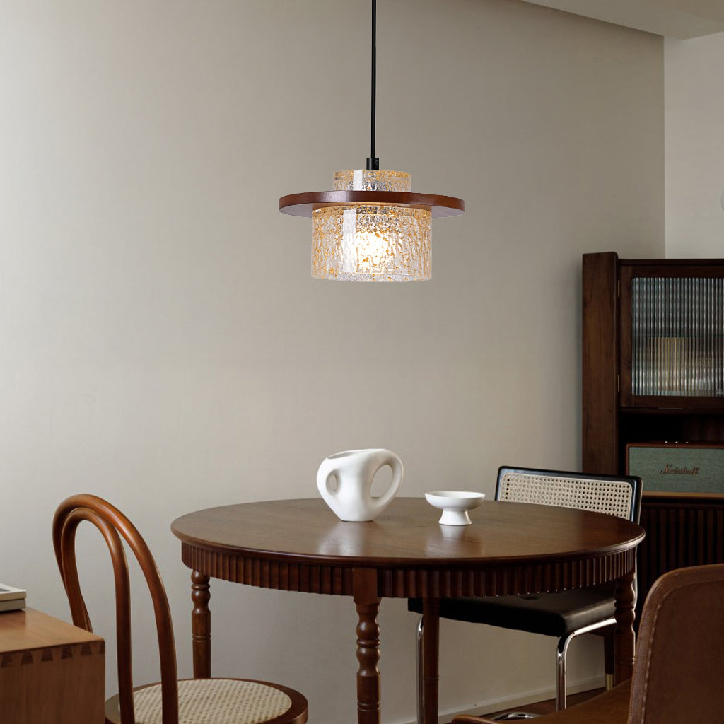 Ursula Retro Cylinder Resin Pendant Light